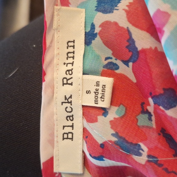 Black Rain Colorful Top Size Sm - Picture 6 of 9